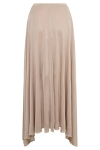 Nola Lurex Maxi Skirt in Gold – Chic&Drifts