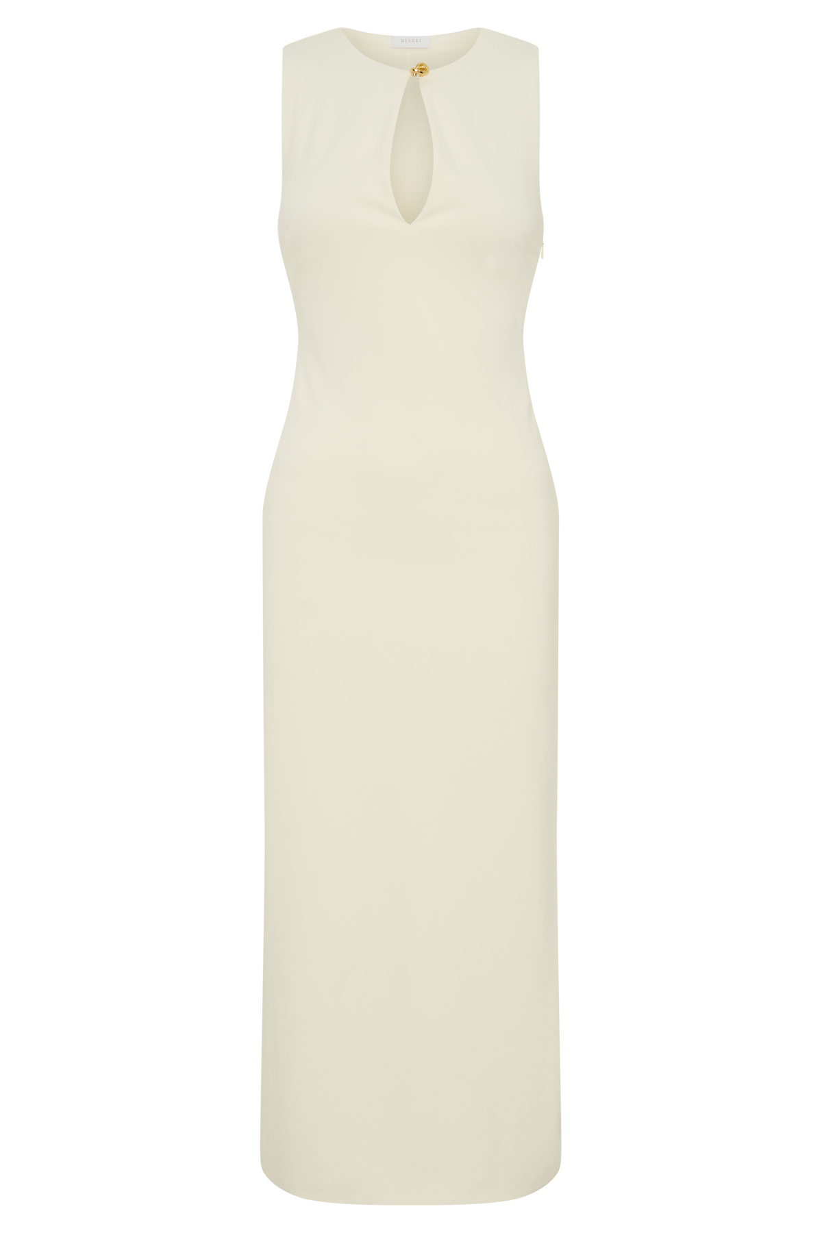 Norah Sleeveless Crepe Midi Dress