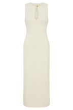 Norah Sleeveless Crepe Midi Dress in Black – Chic&Drifts