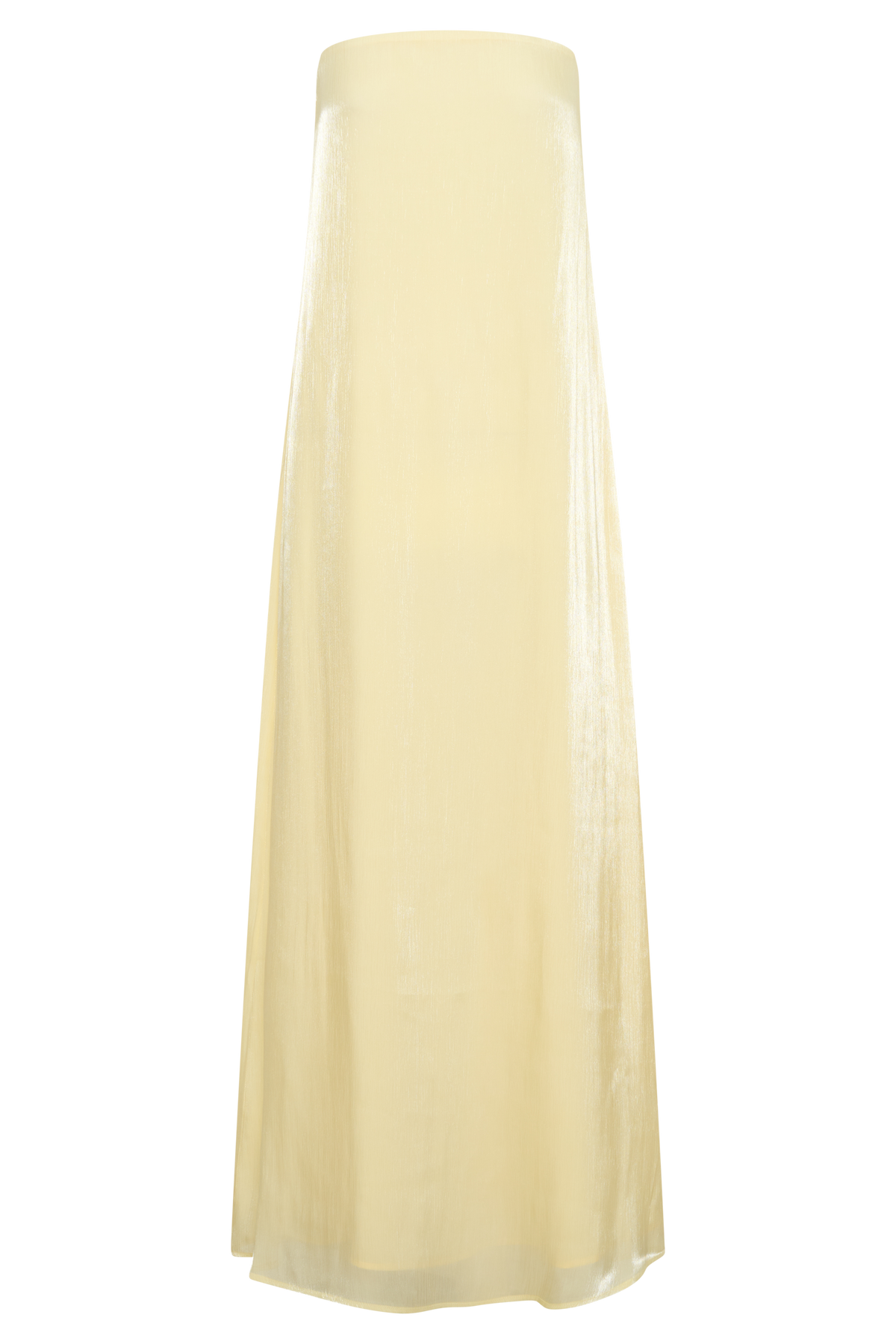 Olivia Strapless Maxi Dress in Lemon – Chic&Drifts