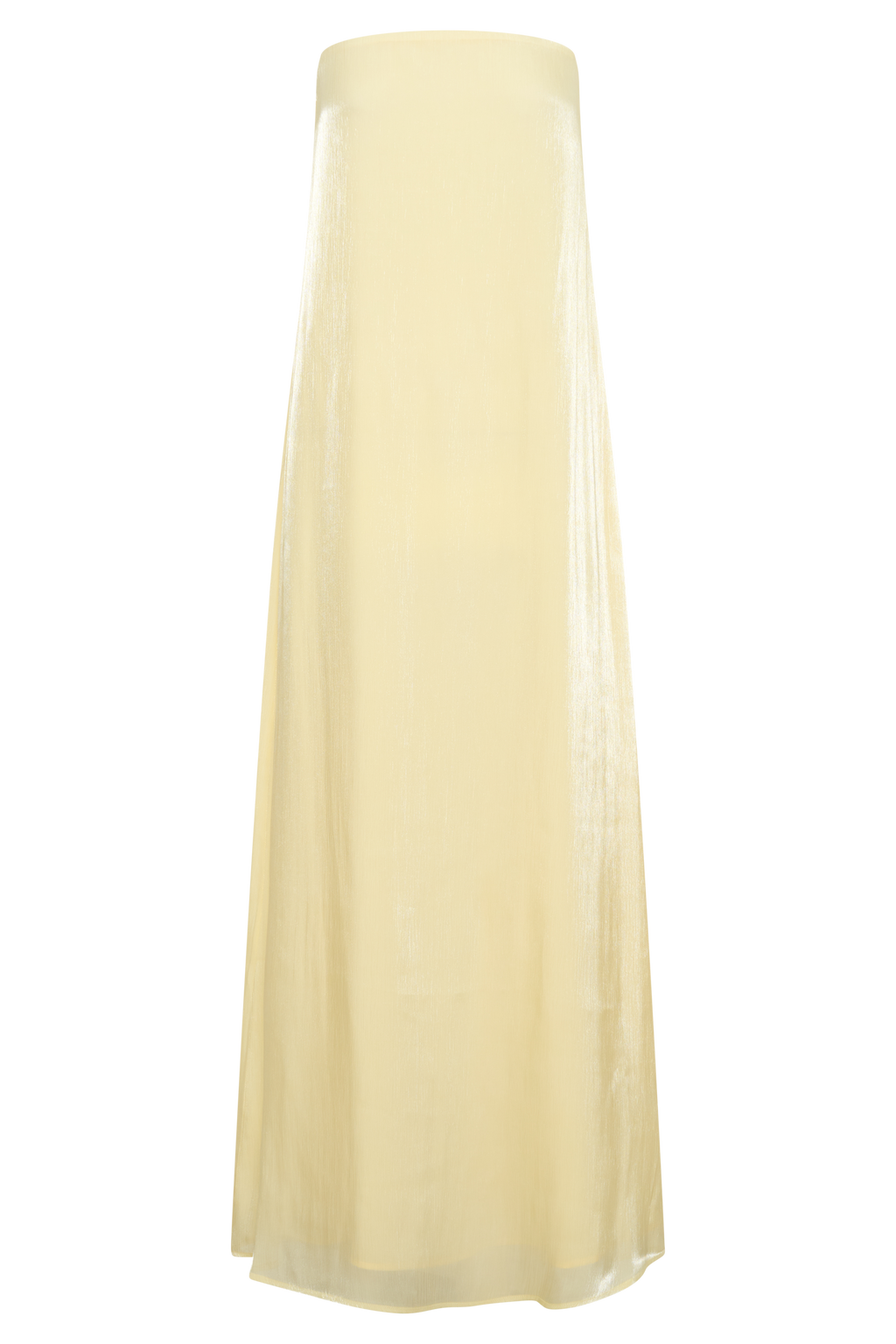 Olivia Strapless Maxi Dress in Lemon – Chic&Drifts