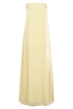 Olivia Strapless Maxi Dress in Lemon – Chic&Drifts