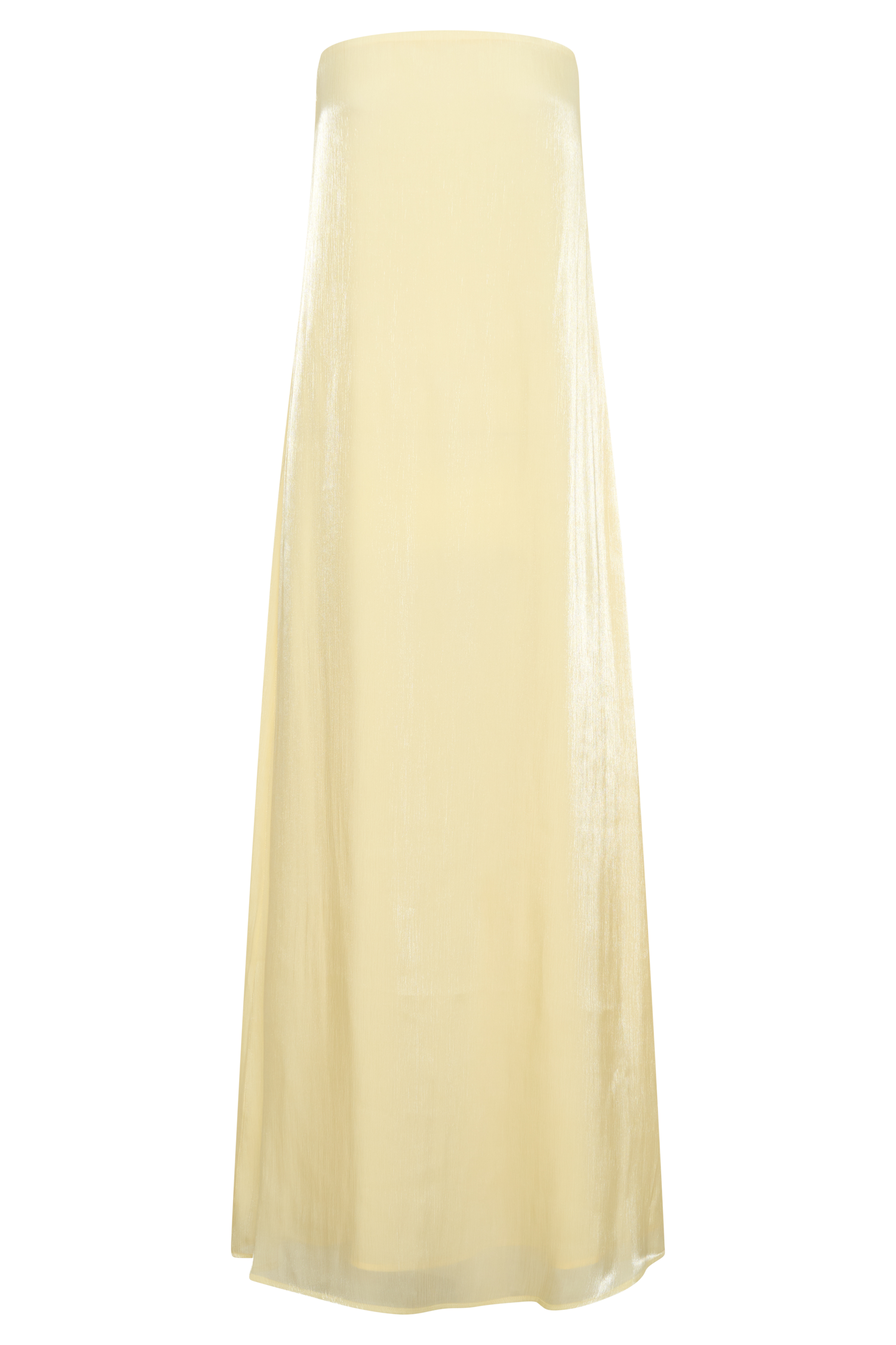 Olivia Strapless Maxi Dress in Lemon – Chic&Drifts