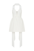 Orellia Strapless Suiting Mini Dress in Ivory – Chic&Drifts