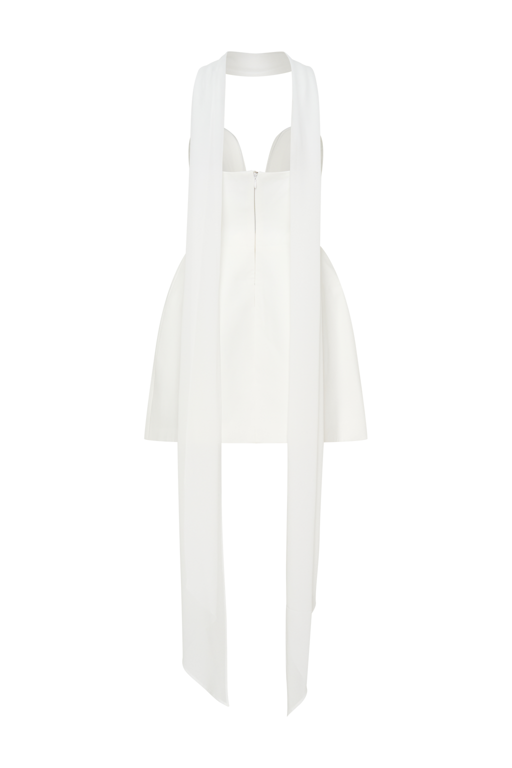 Orellia Strapless Suiting Mini Dress in Ivory – Chic&Drifts