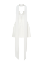 Orellia Strapless Suiting Mini Dress in Ivory – Chic&Drifts