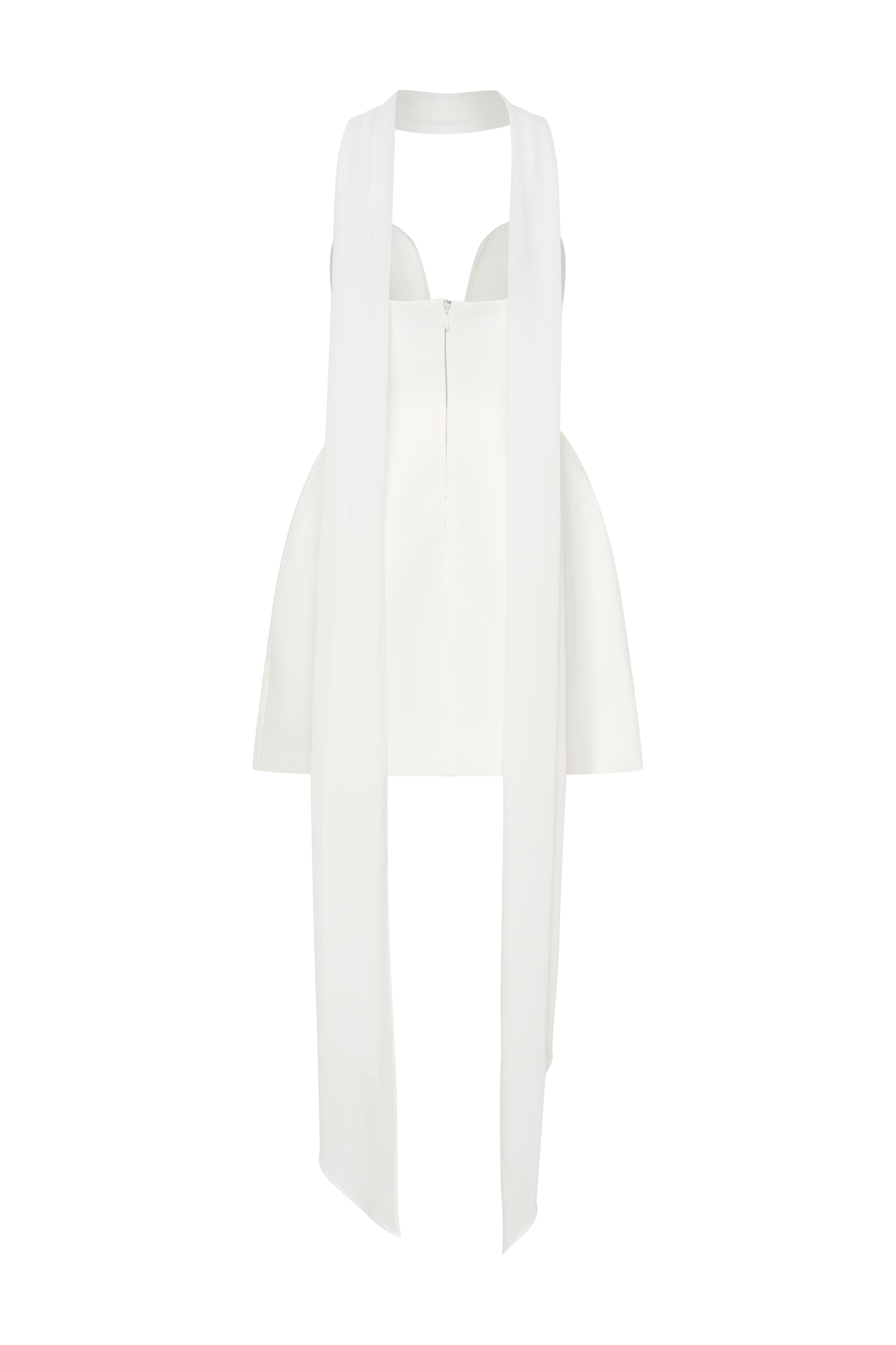 Orellia Strapless Suiting Mini Dress in Ivory – Chic&Drifts