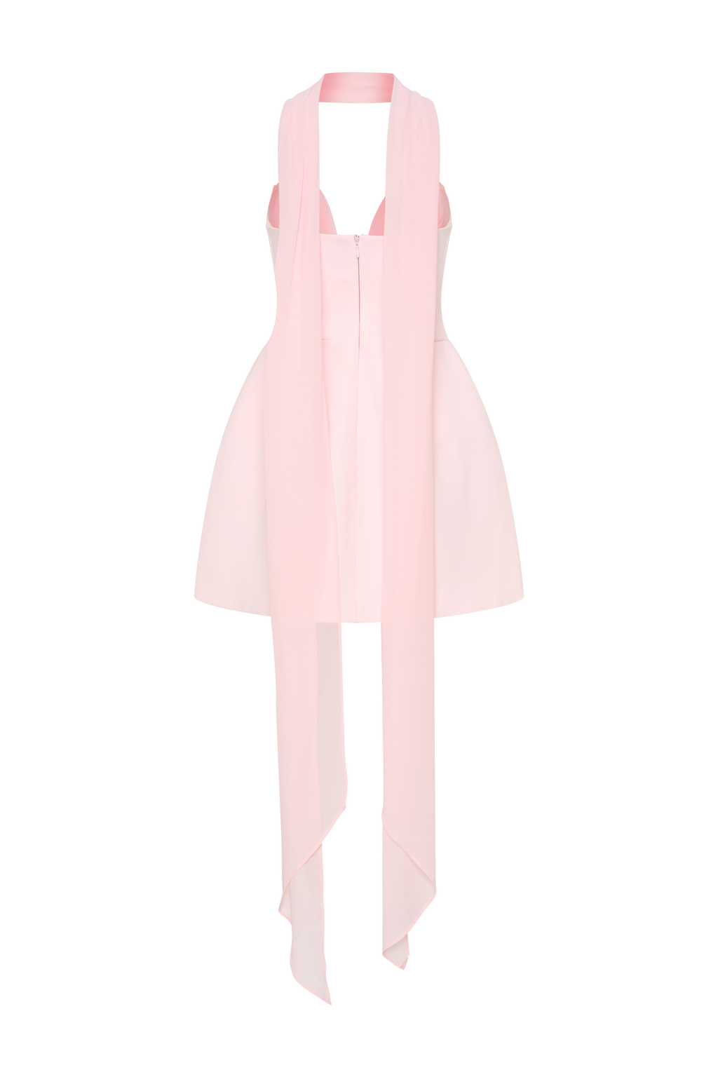 Orellia Strapless Suiting Mini Dress in Soft Pink – Chic&Drifts