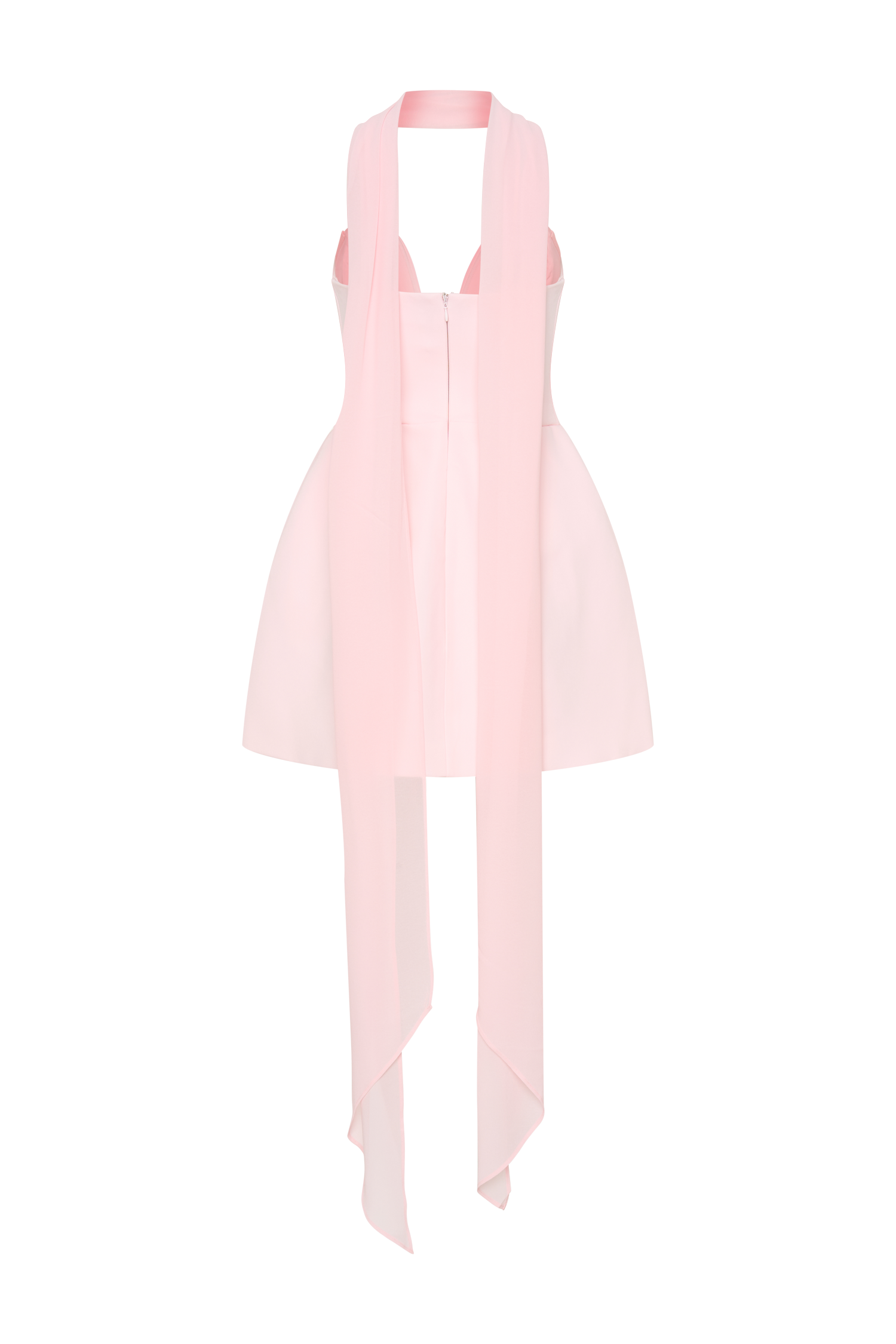 Orellia Strapless Suiting Mini Dress in Soft Pink – Chic&Drifts