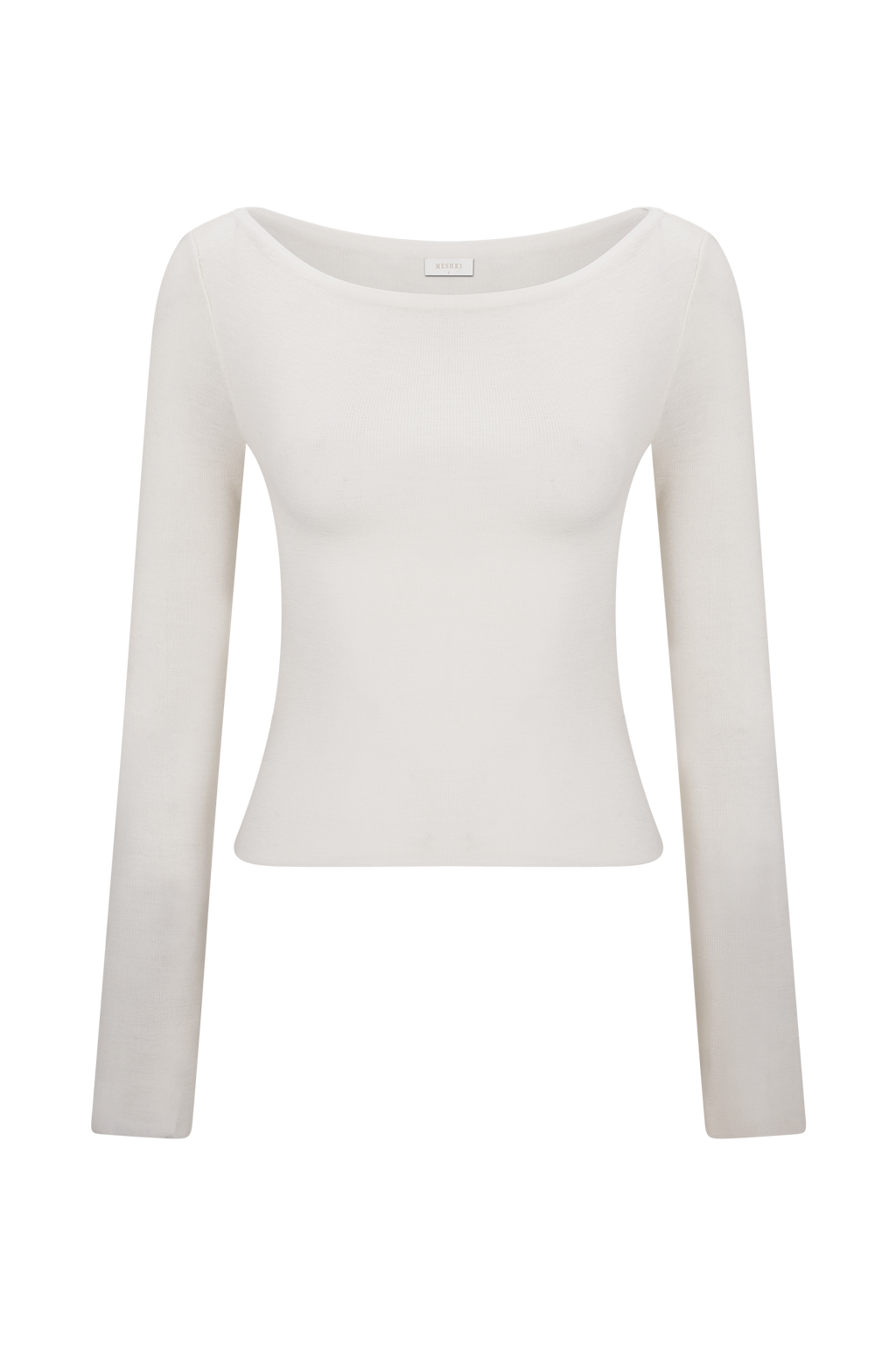 Paedyn Merino Wool Ribbed Long Sleeve Top in Black – Chic&Drifts