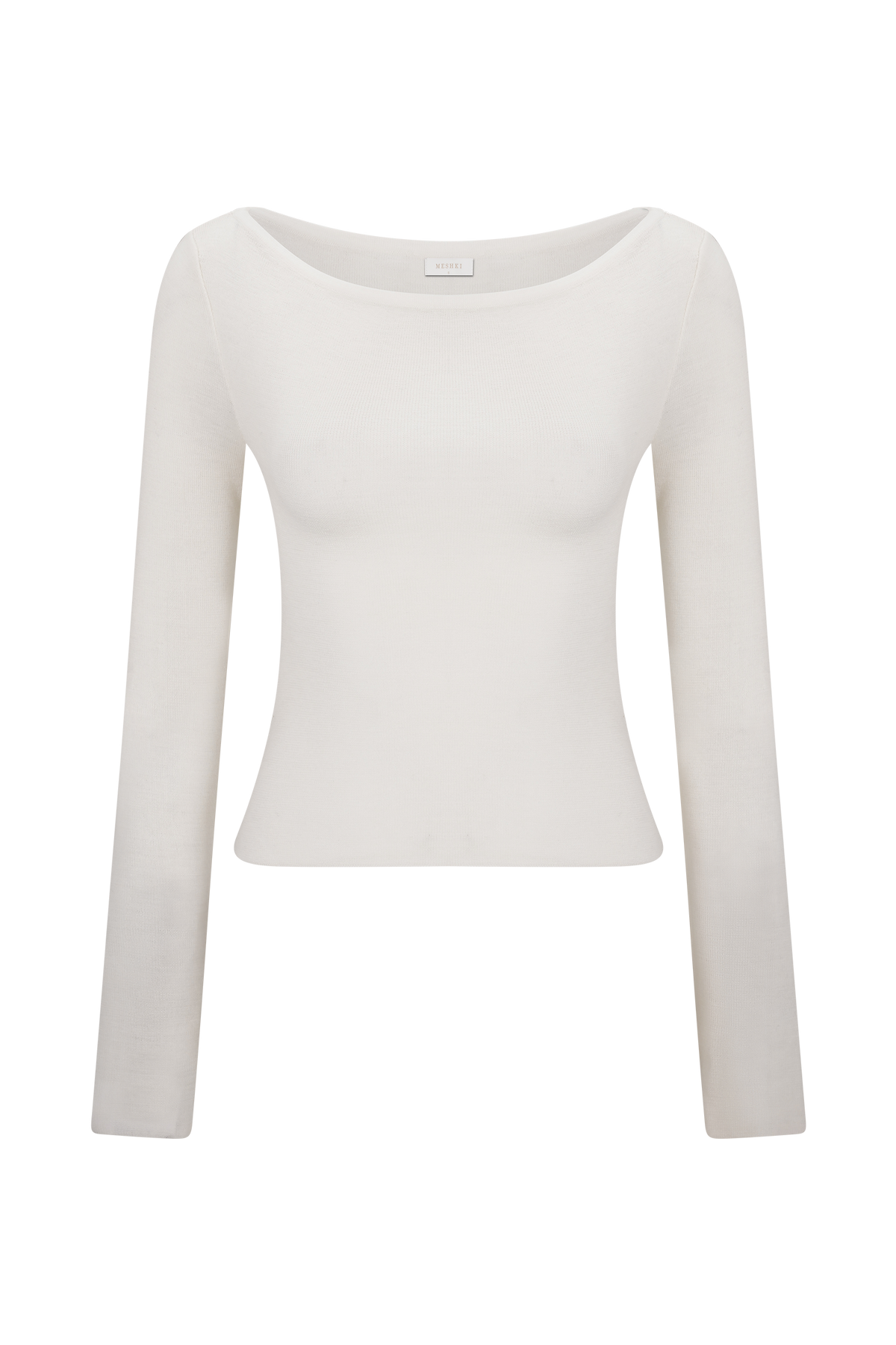 Paedyn Merino Wool Ribbed Long Sleeve Top in Black – Chic&Drifts
