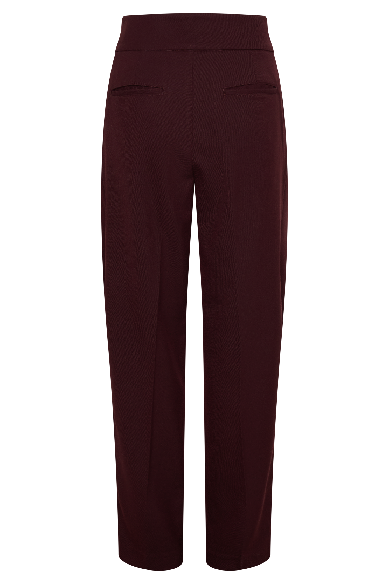 Penelope Pleated High Waisted Pants in Mahogany – Chic&Drifts