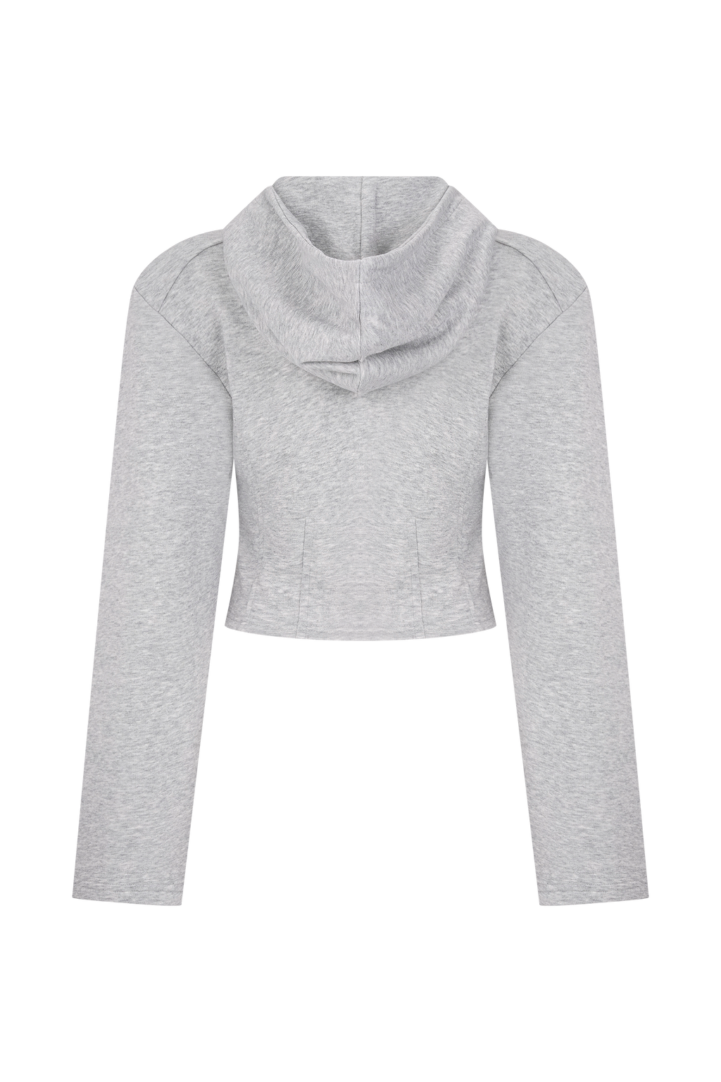 Quinn Zip Up Hoodie in Light Grey Marle – Chic&Drifts