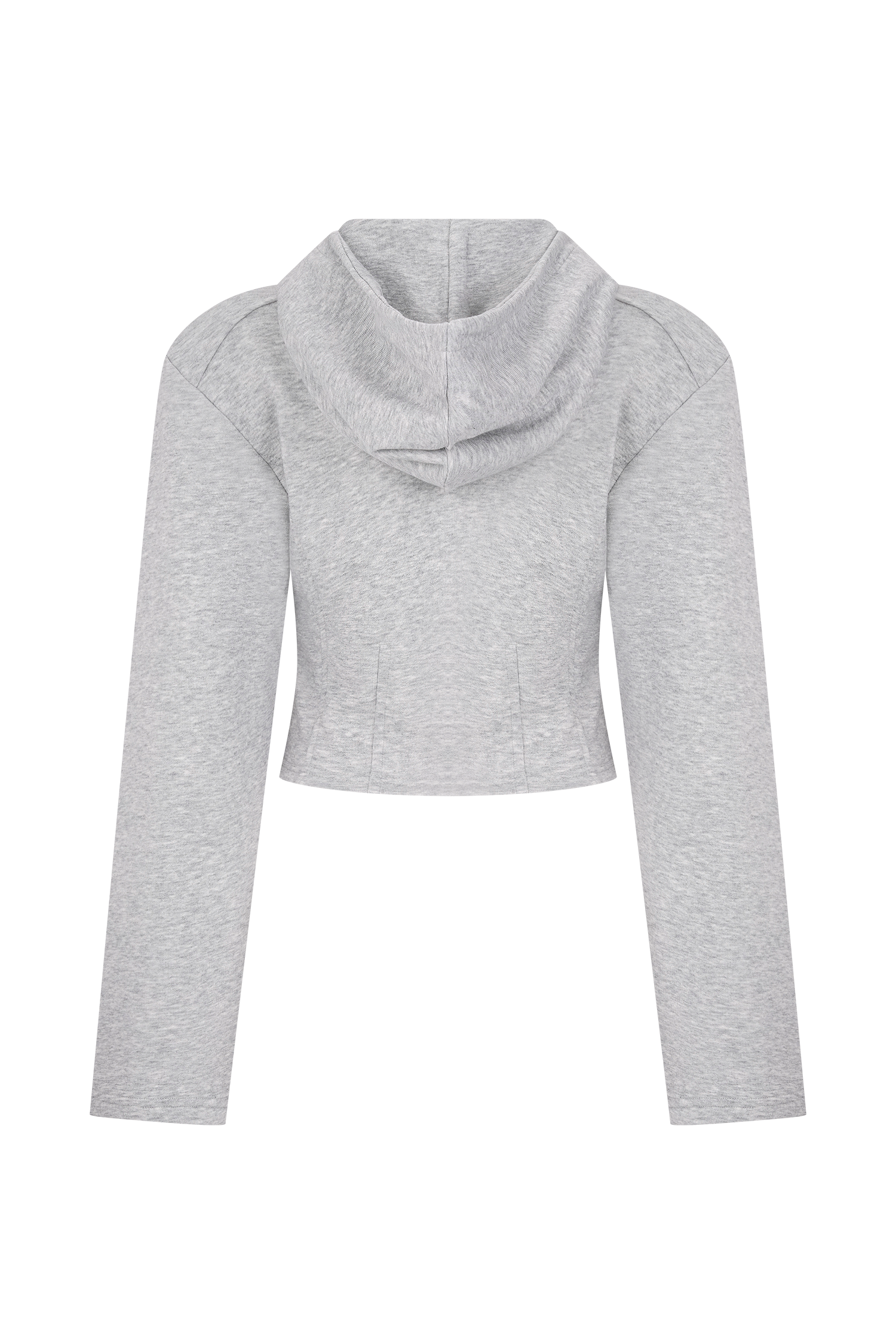 Quinn Zip Up Hoodie in Light Grey Marle – Chic&Drifts