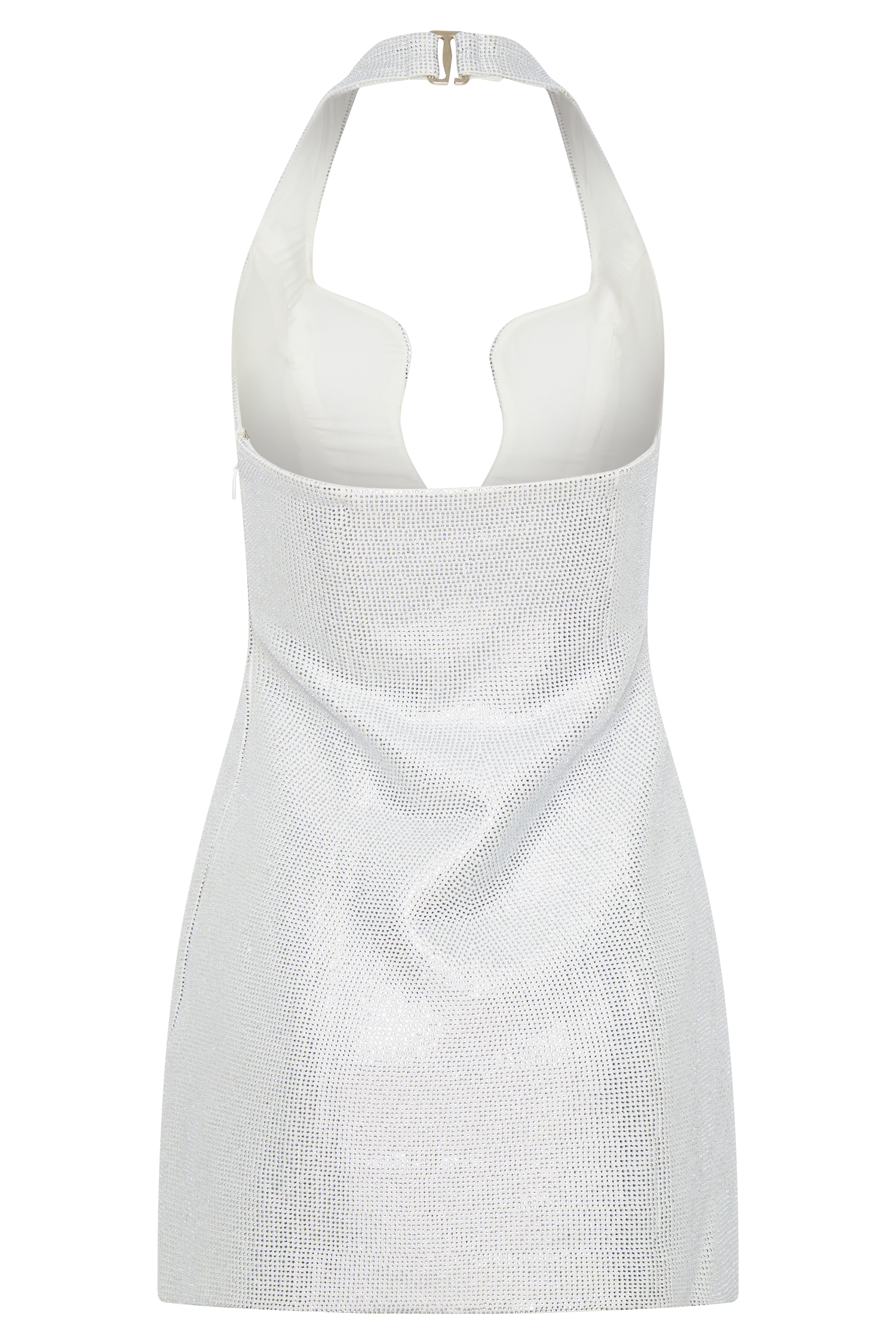 Raina Diamante Halter Mini Dress