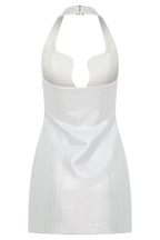 Raina Diamante Halter Mini Dress in Black – Chic&Drifts