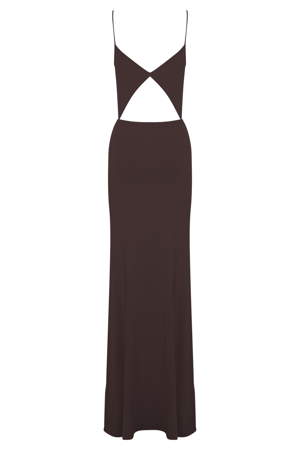 Reama Wrap Over Knit Maxi Dress in Chocolate – Chic&Drifts