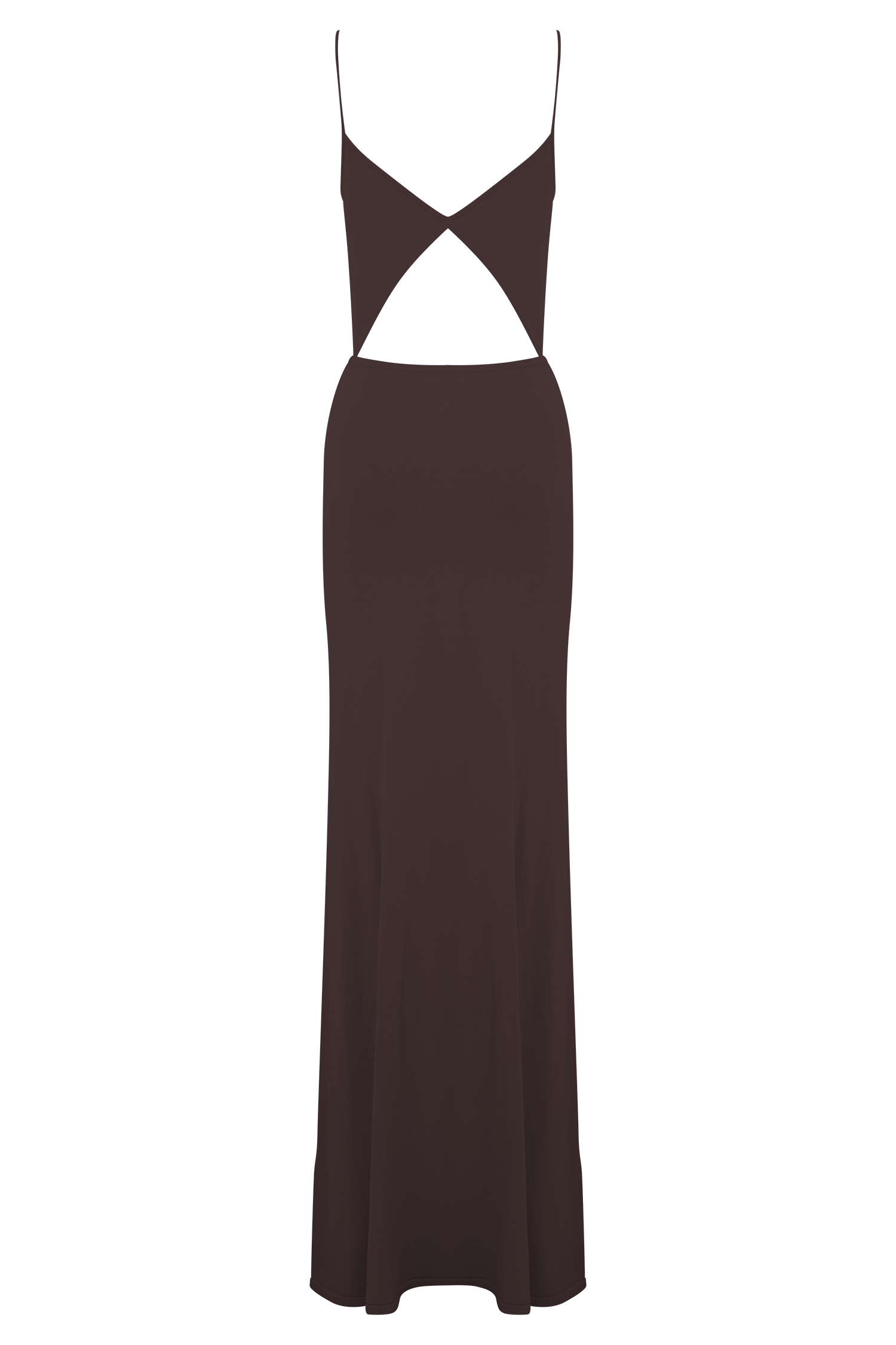 Reama Wrap Over Knit Maxi Dress in Chocolate – Chic&Drifts