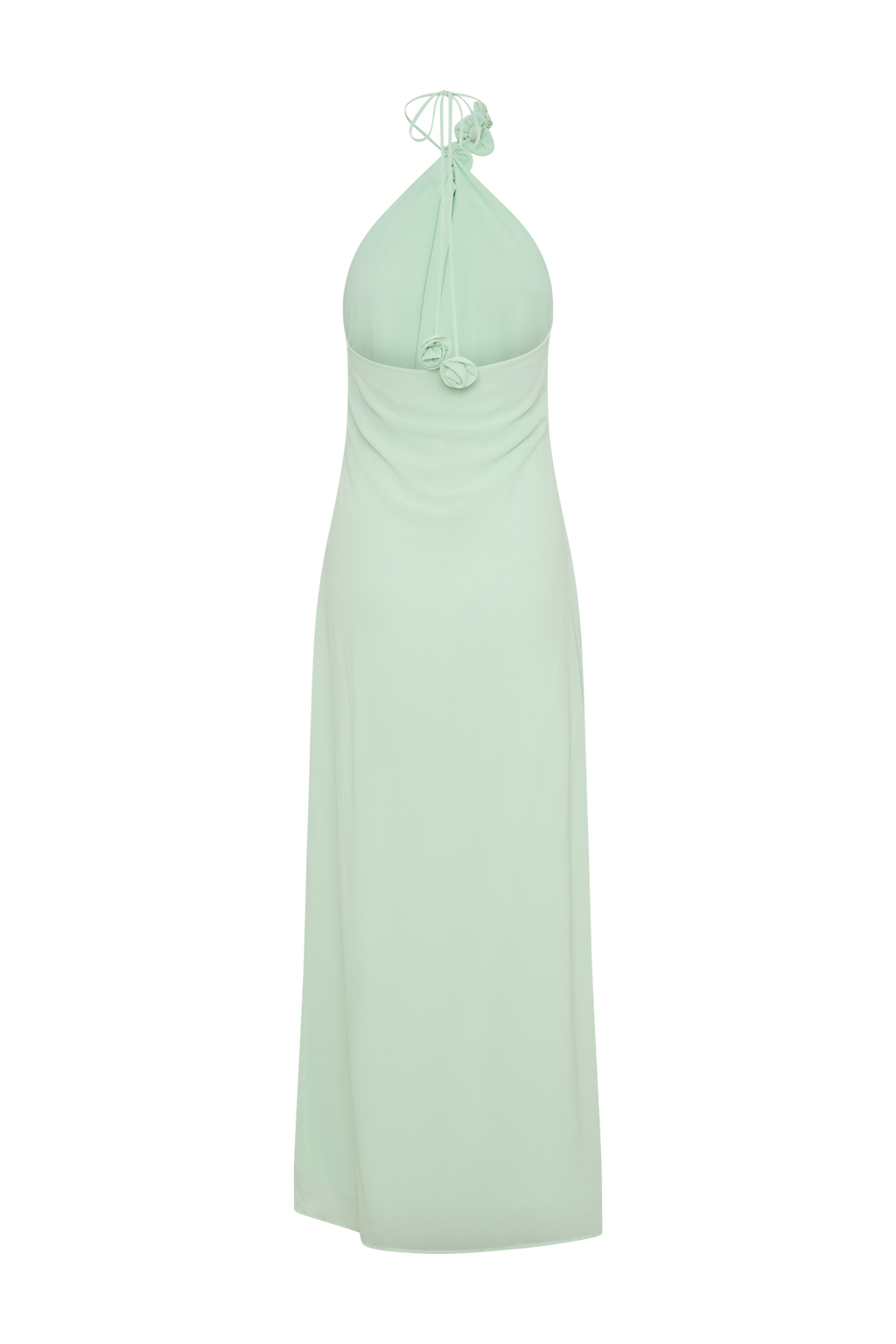 Rosalia Cowl Neck Maxi Dress in Sage – Chic&Drifts