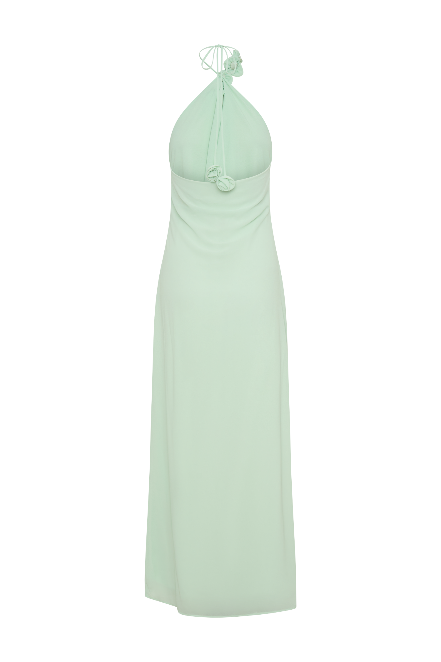 Rosalia Cowl Neck Maxi Dress in Sage – Chic&Drifts