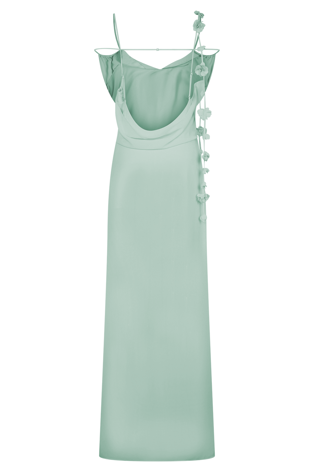 Rosalie Floral Chiffon Maxi Dress in Lagoon – Chic&Drifts