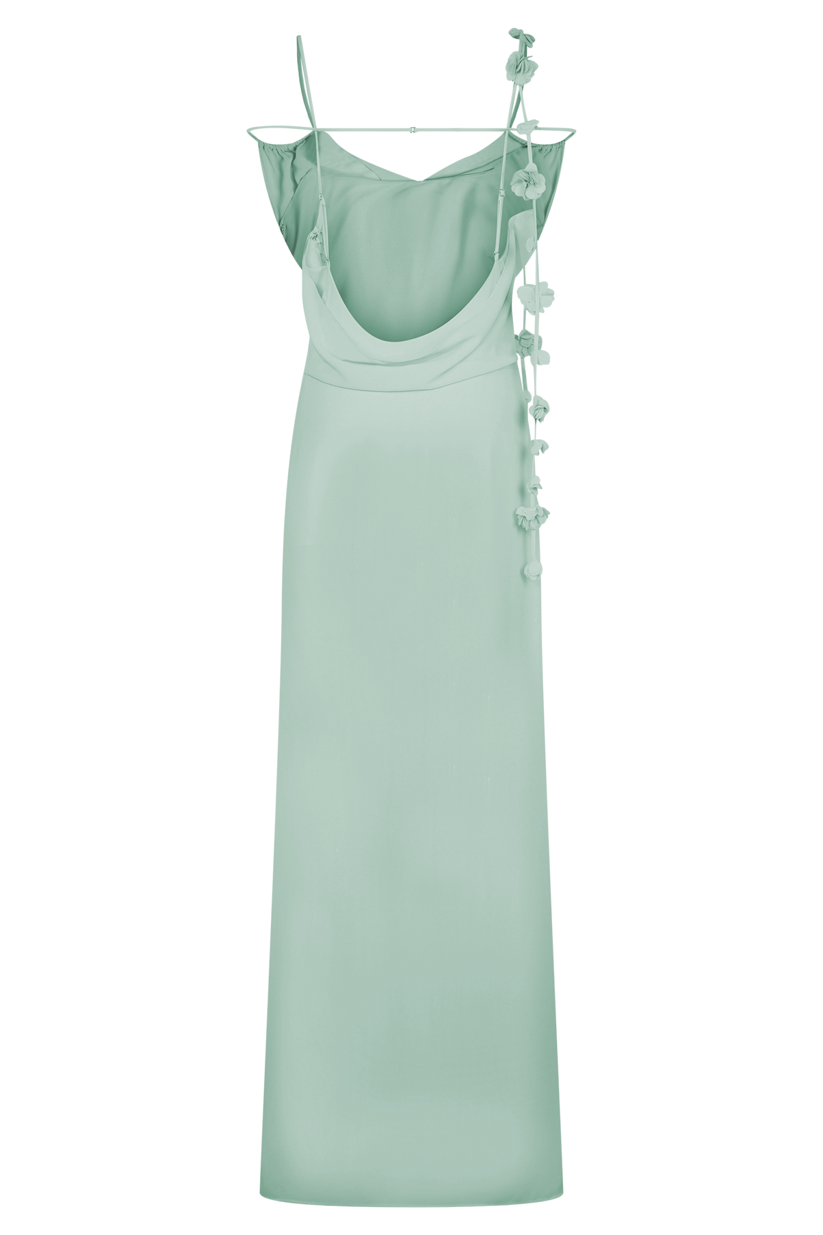 Rosalie Floral Chiffon Maxi Dress in Lagoon – Chic&Drifts