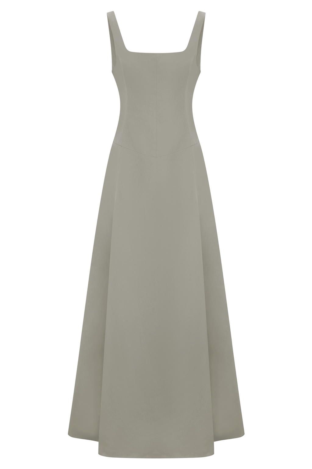 Salma Drop Waist Cotton Maxi Dress in Sage – Chic&Drifts