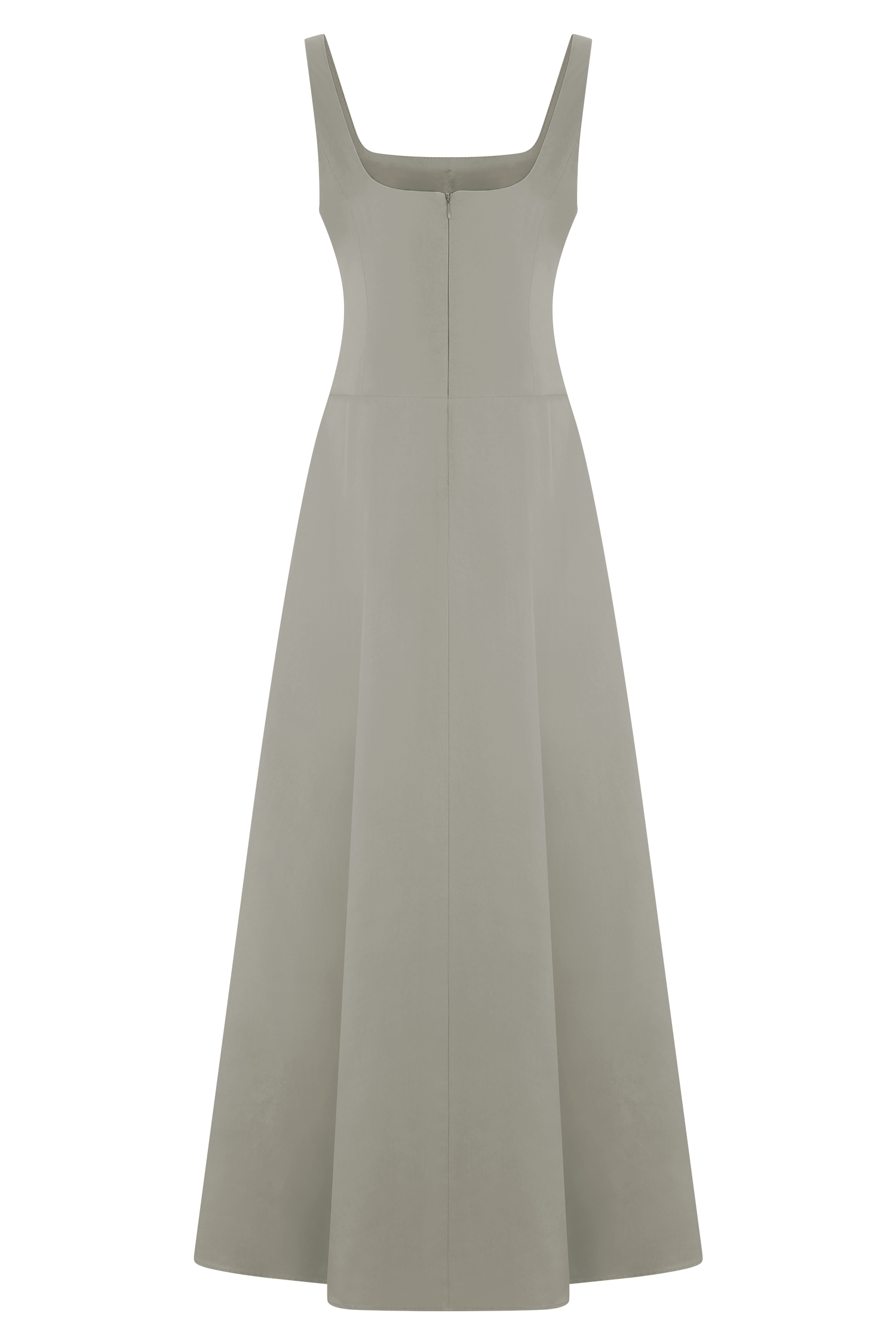 Salma Drop Waist Cotton Maxi Dress