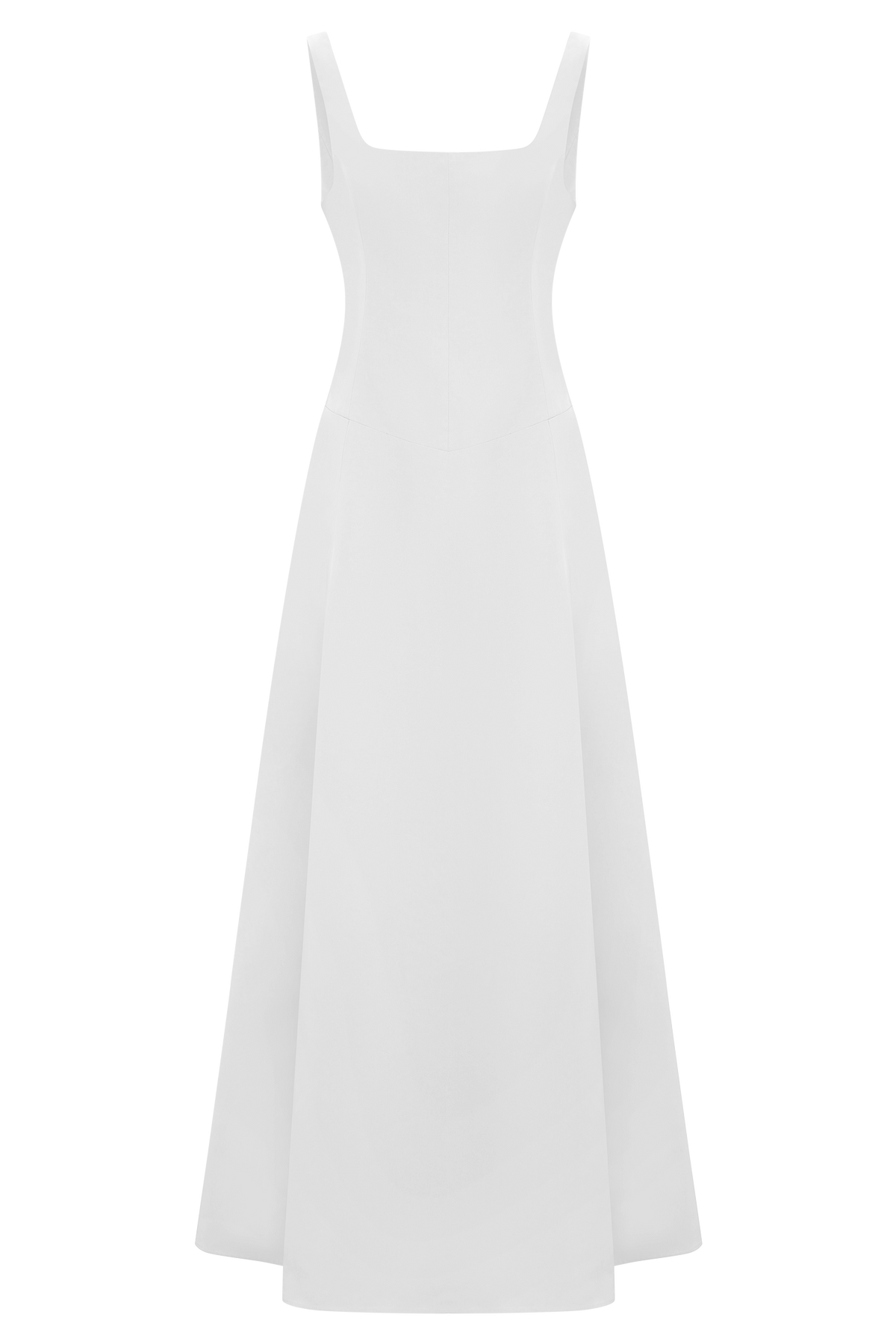 Salma Drop Waist Cotton Maxi Dress