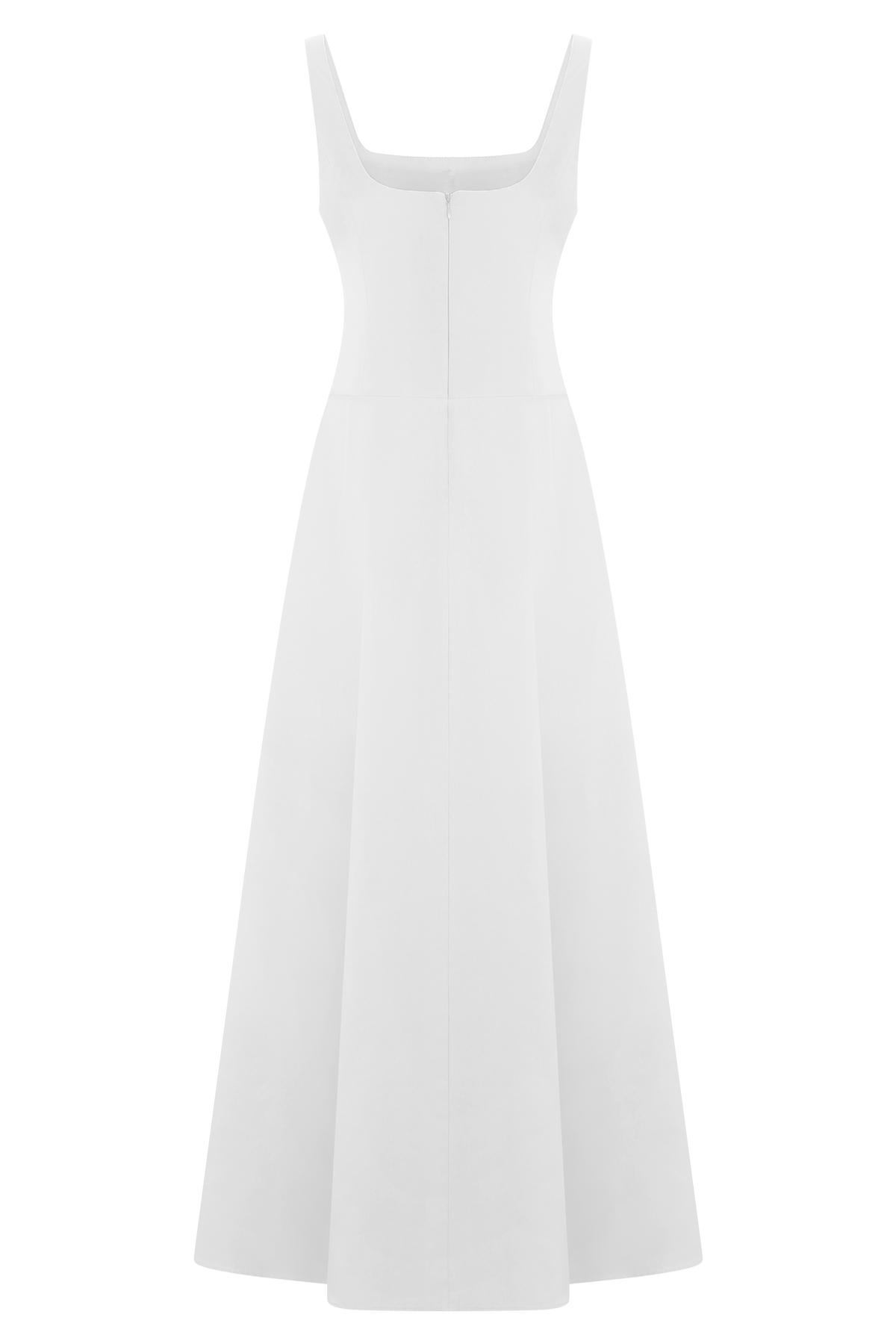 Salma Drop Waist Cotton Maxi Dress in Sage – Chic&Drifts
