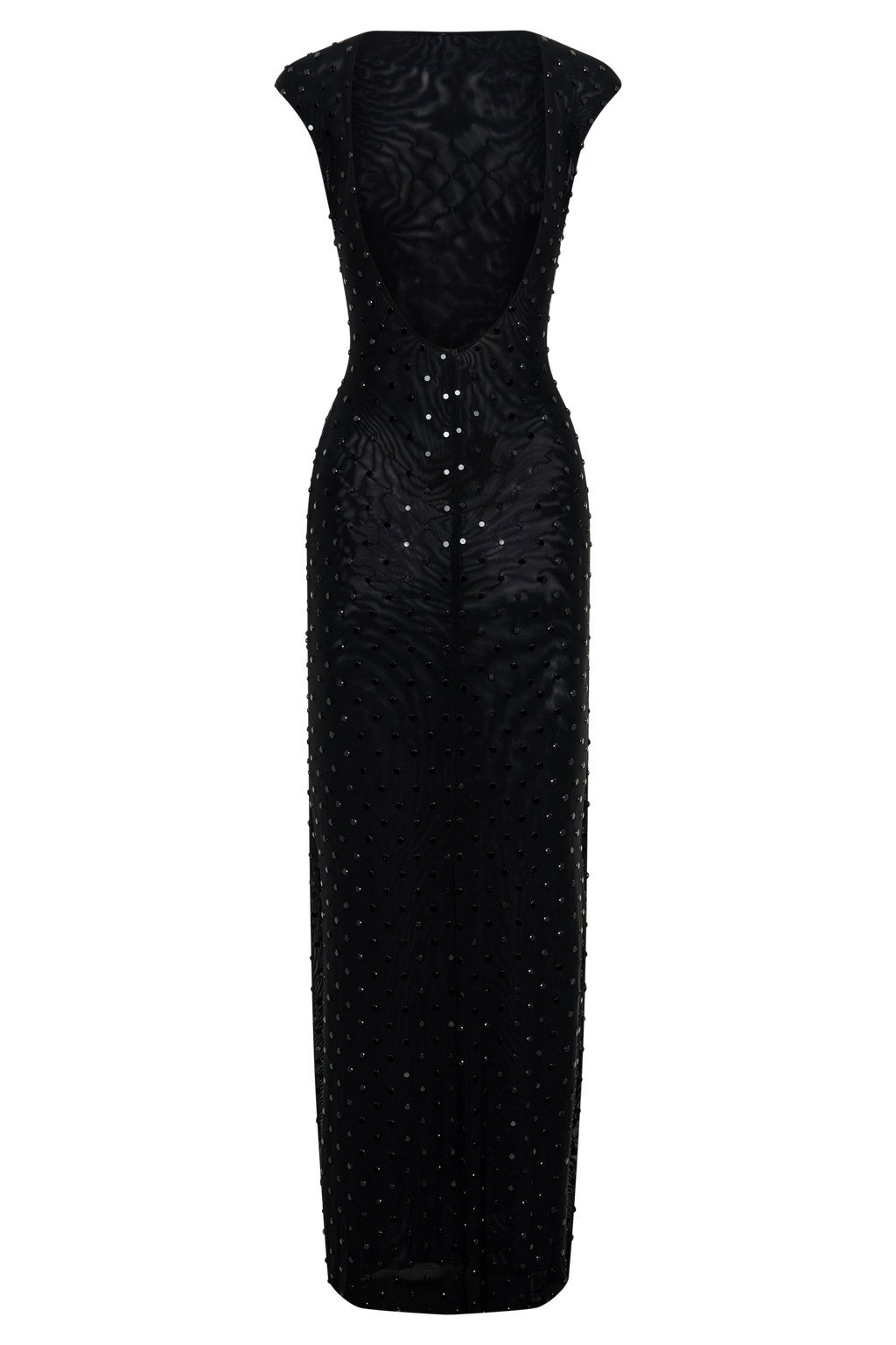 Samara Sleeveless Diamante Maxi Dress in Black – Chic&Drifts