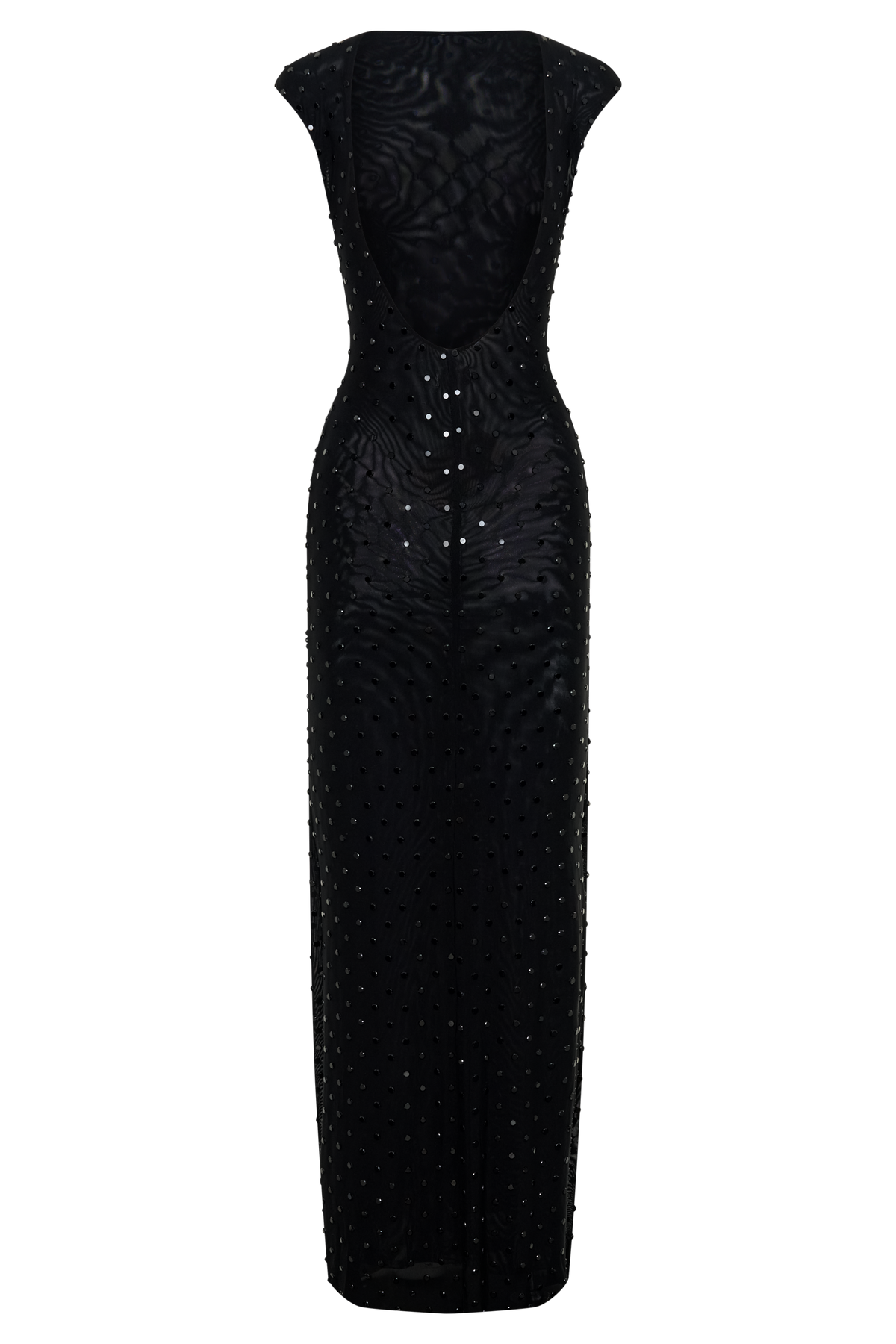 Samara Sleeveless Diamante Maxi Dress in Black – Chic&Drifts