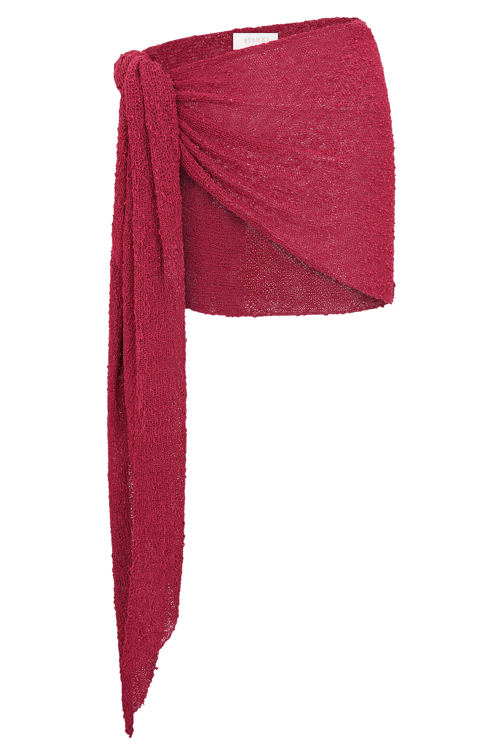 Sammy Boucle Knit Cover Up in Dragonfruit – Chic&Drifts