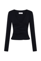 Sari Long Sleeve Modal Top in Black – Chic&Drifts