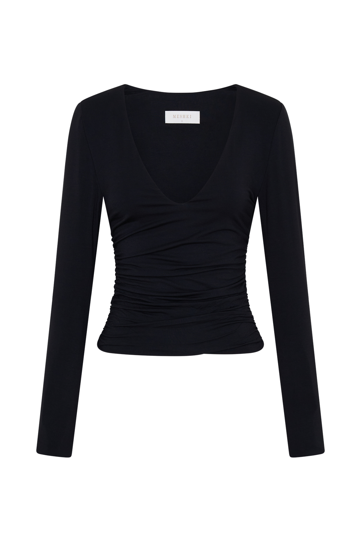 Sari Long Sleeve Modal Top in Black – Chic&Drifts