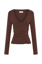 Sari Long Sleeve Modal Top in Black – Chic&Drifts