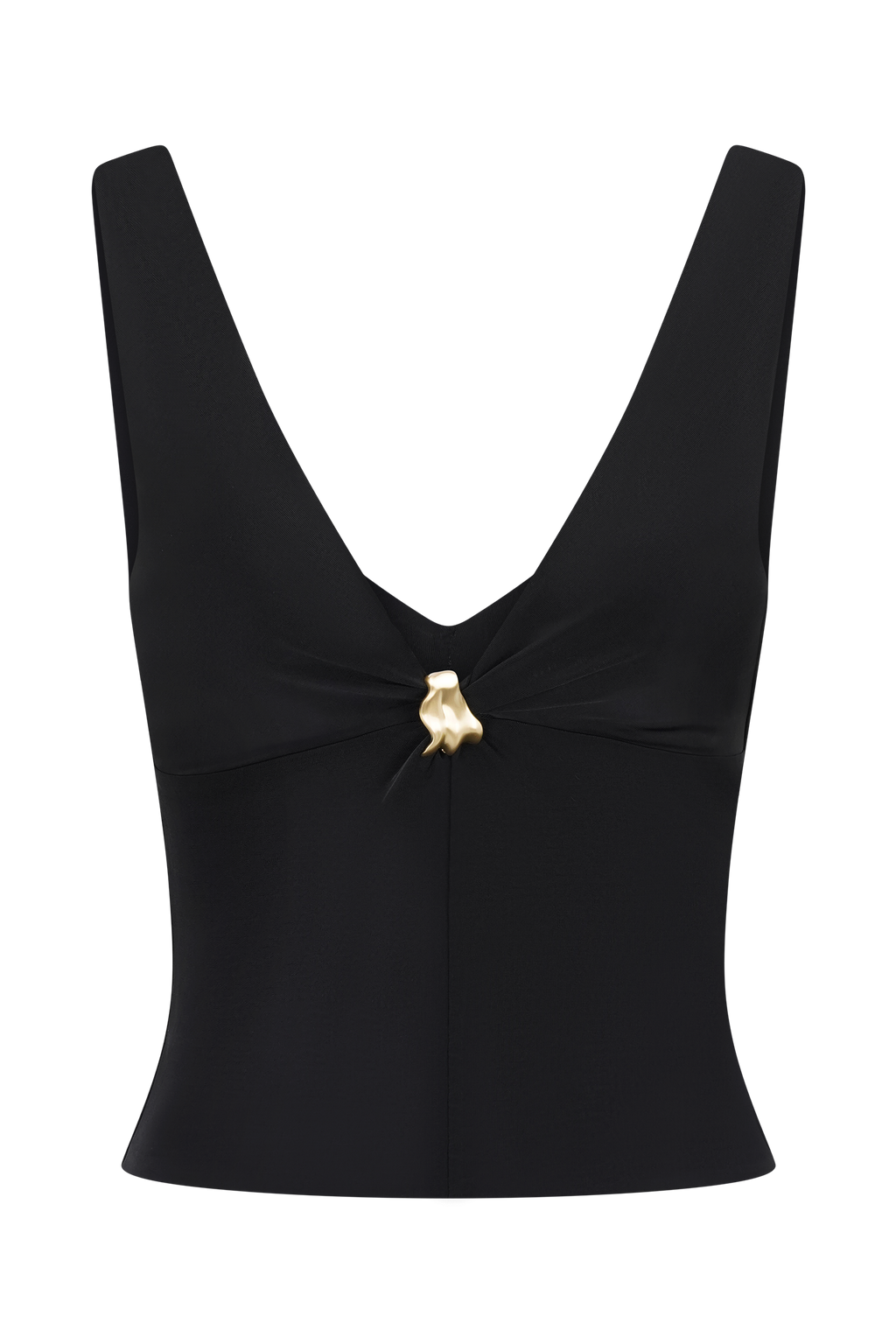 Spencer Slinky Top with Hardware in Black – Chic&Drifts