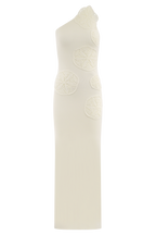 Teneika Crochet Knit Maxi Dress in Ivory – Chic&Drifts