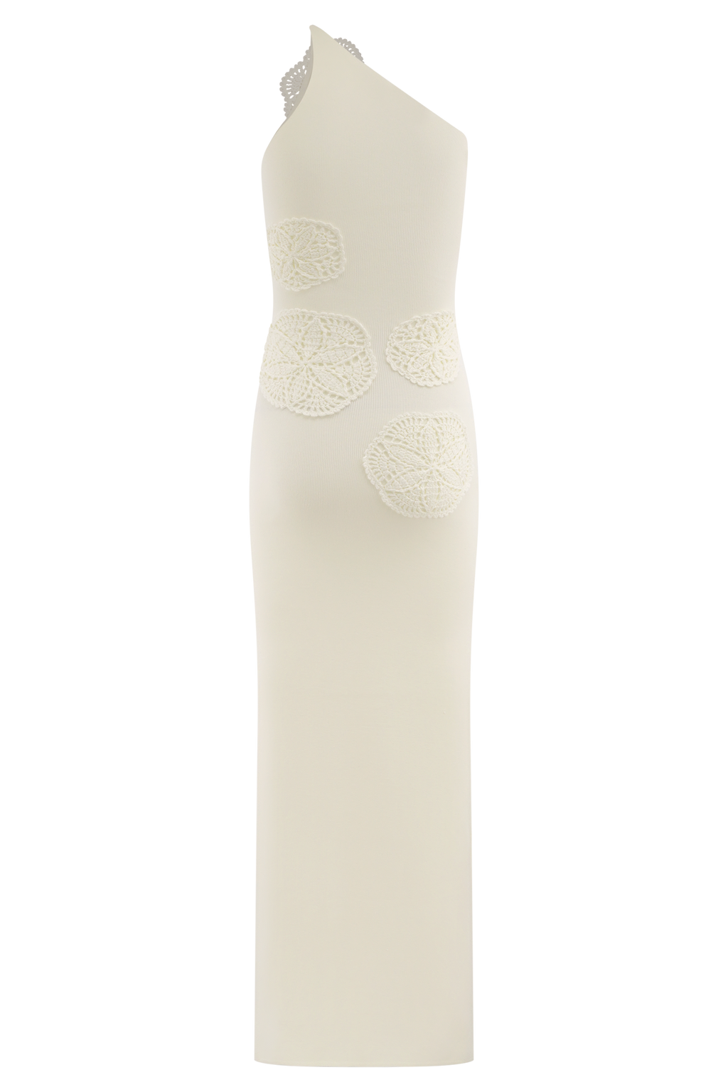 Teneika Crochet Knit Maxi Dress in Ivory – Chic&Drifts