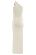 Teneika Crochet Knit Maxi Dress in Ivory – Chic&Drifts