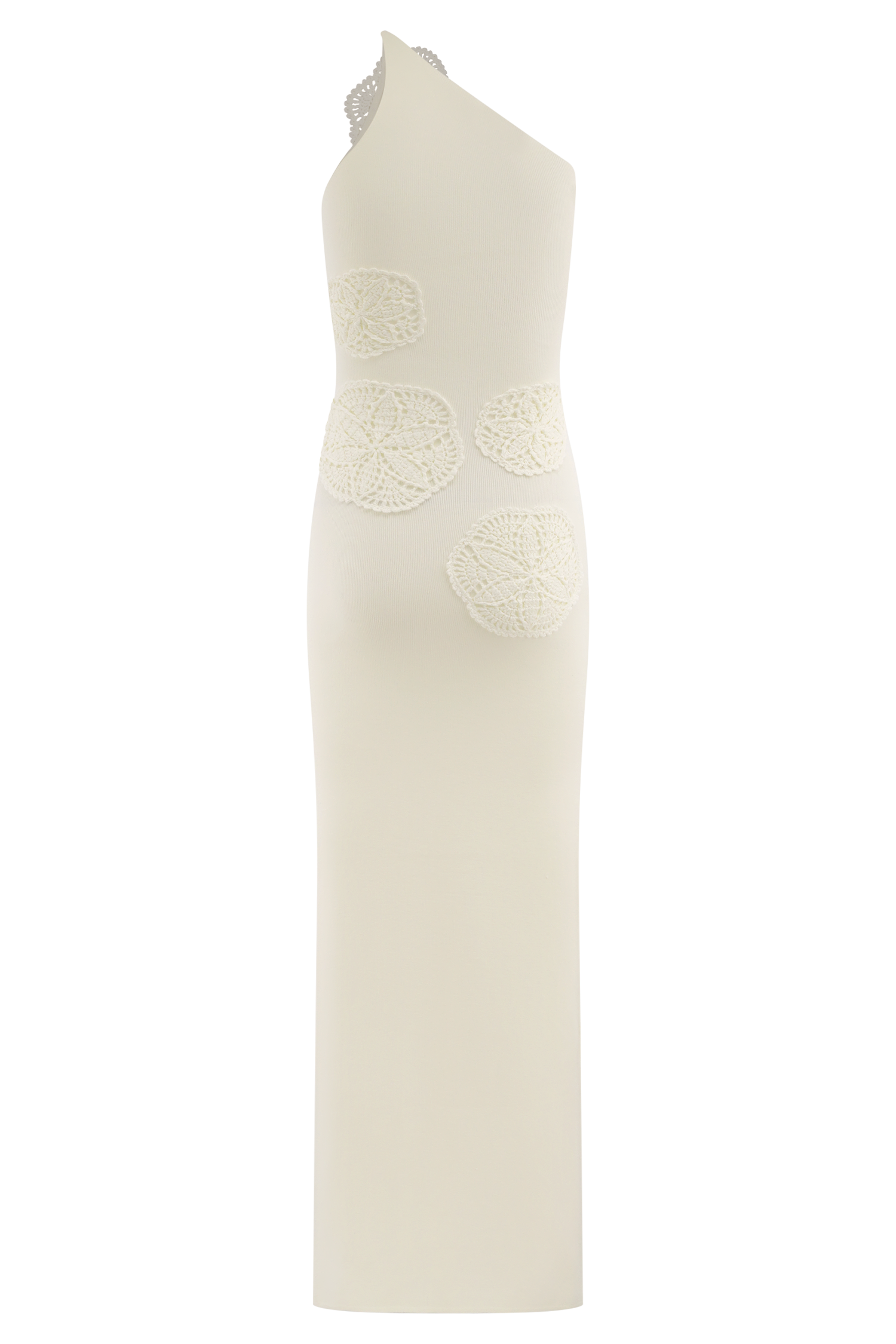 Teneika Crochet Knit Maxi Dress in Ivory – Chic&Drifts