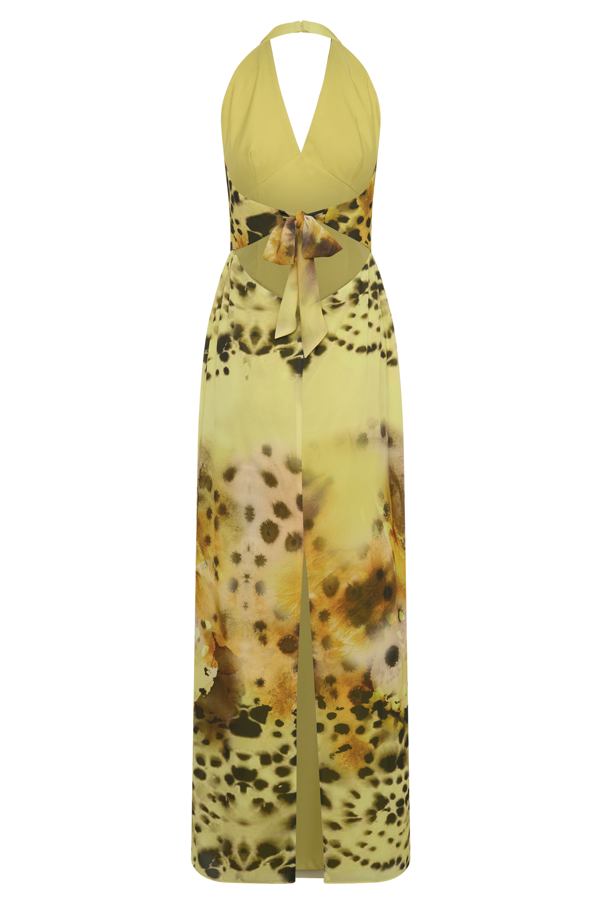 Valentina Chiffon Halter Maxi Dress