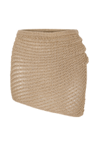 Waverley Metallic Knit Mini Skirt in Gold – Chic&Drifts
