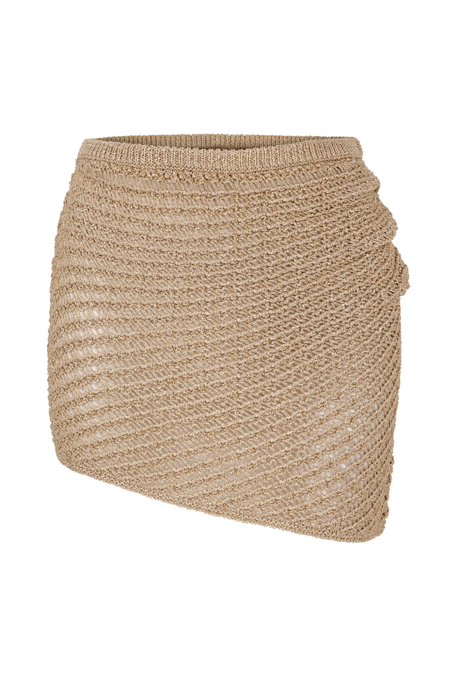 Waverley Metallic Knit Mini Skirt in Gold – Chic&Drifts