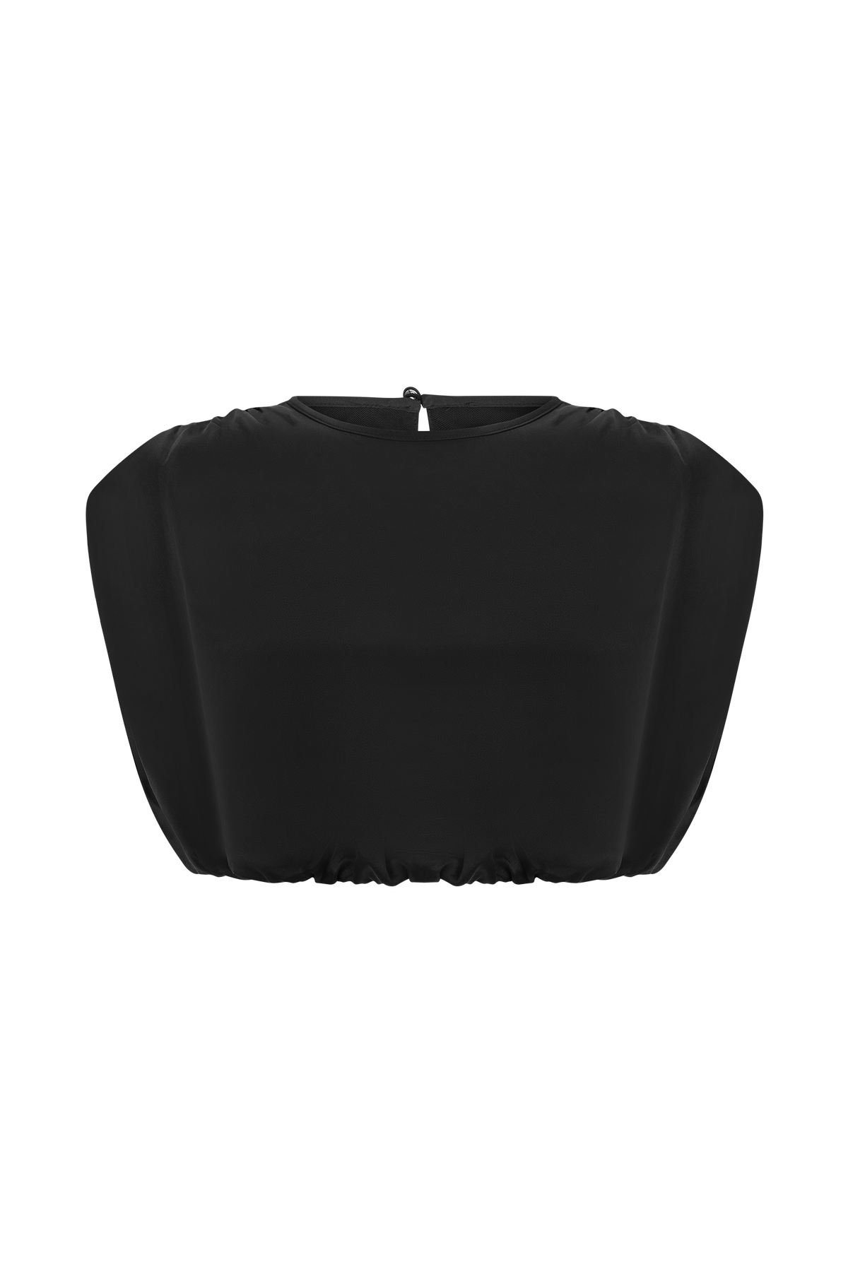 Zendaya Silk Crop Top in Black – Chic&Drifts