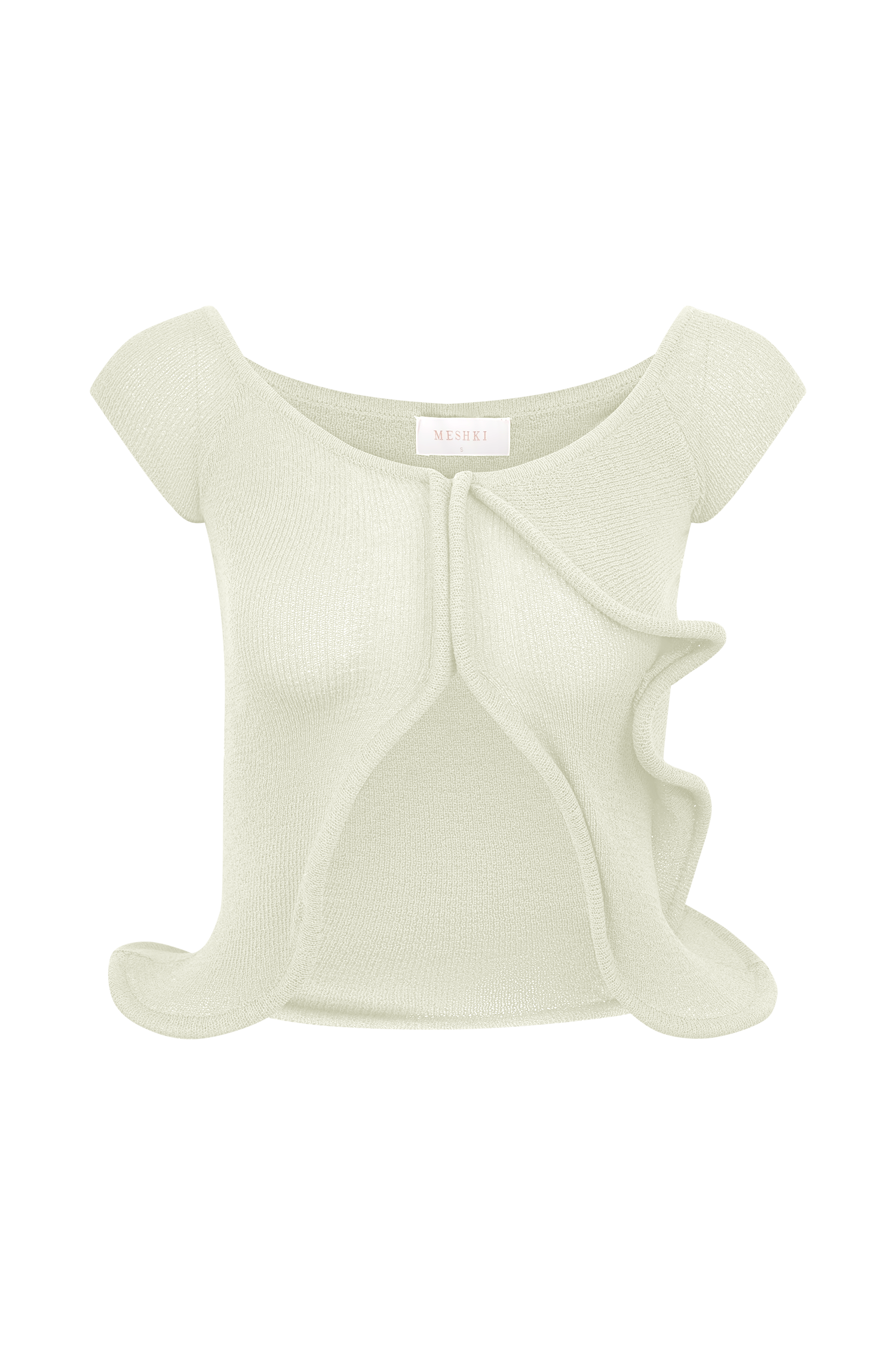 Haisley Off Shoulder Knit Top in Ivory – Chic&Drifts