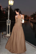 Darling Linen Maxi Dress