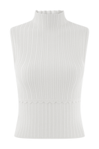 Indy Pointelle Knit Top in Ivory – Chic&Drifts
