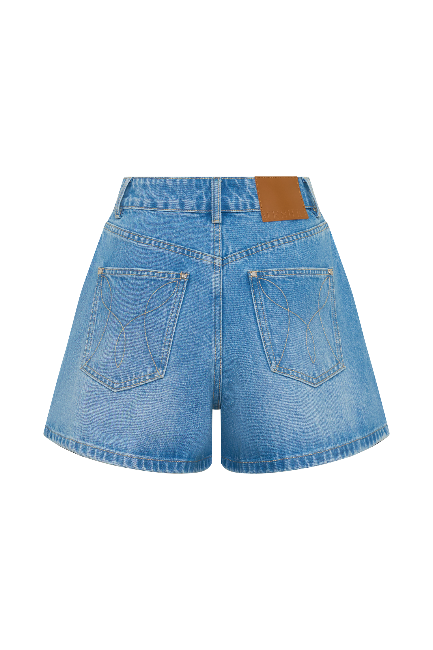 Jace A-Line Denim Shorts in Summer Blue – Chic&Drifts