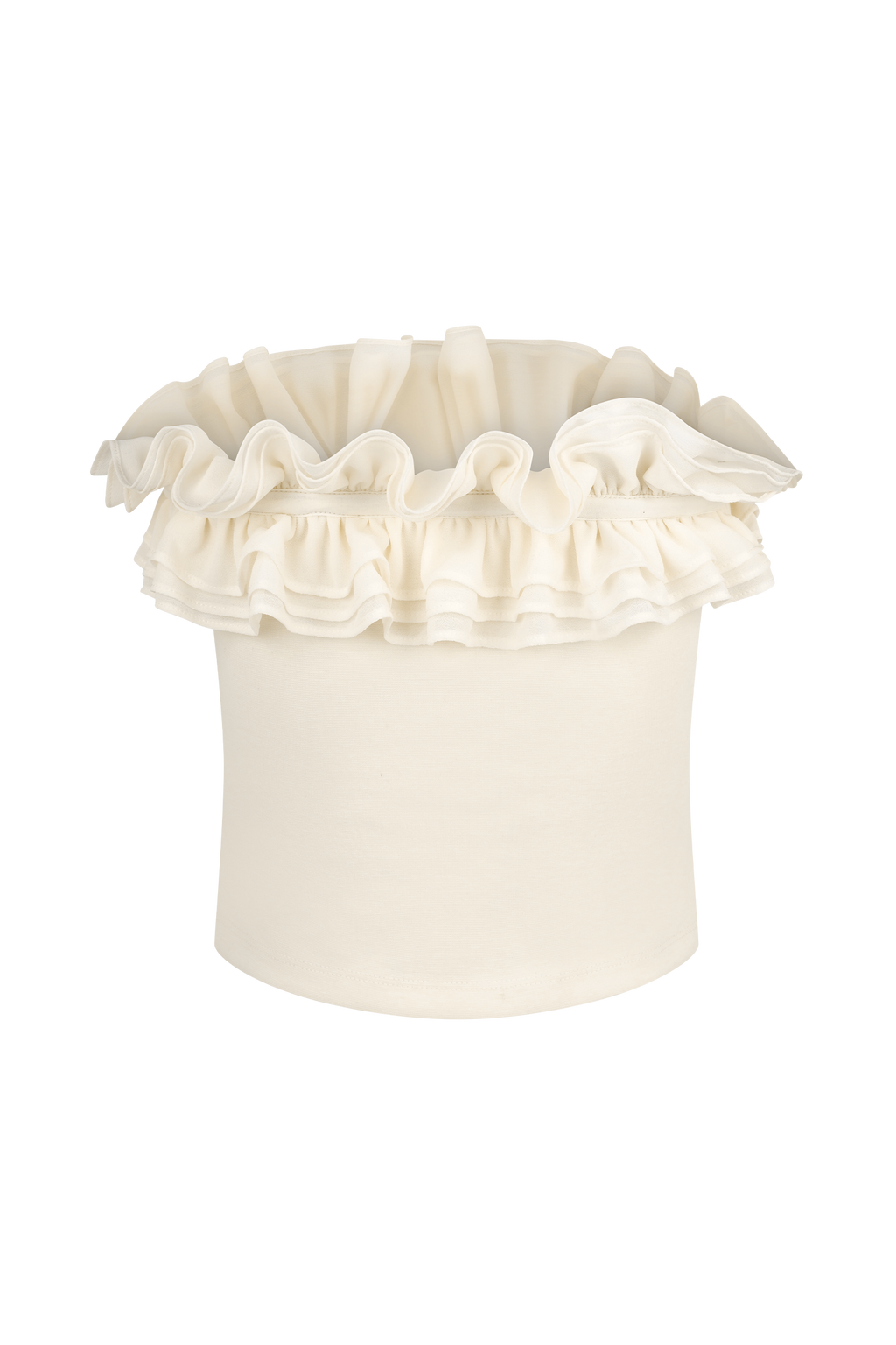 Jennie Ruffle Off Shoulder Top in Ivory – Chic&Drifts